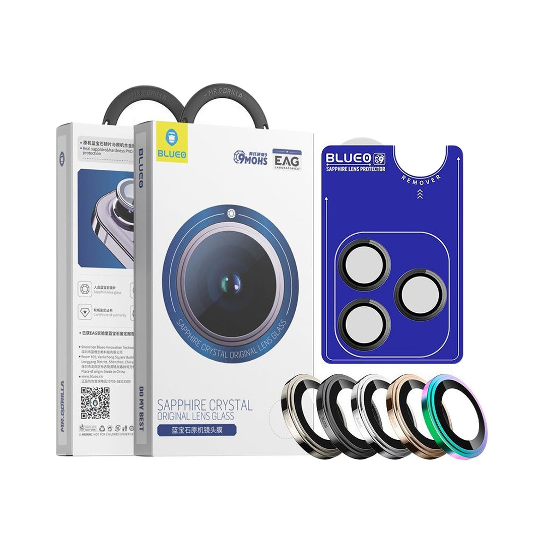 ALLOY SAPHIRE CRYSTAL ORIGINAL LENS PROTECTOR FOR 16 PRO/MAX